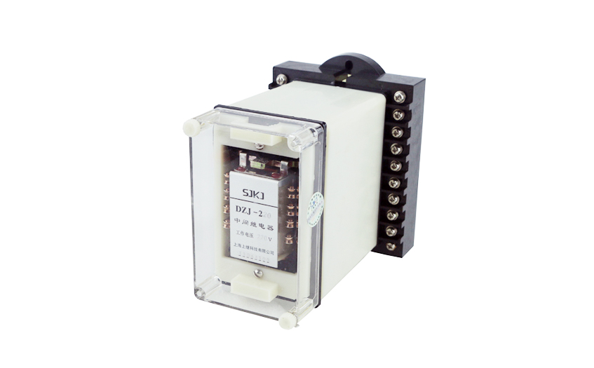 DZL-207中間繼電器接線圖及開孔