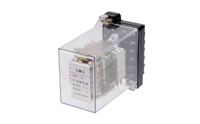 DZS-16B中間繼電器安裝尺寸及技