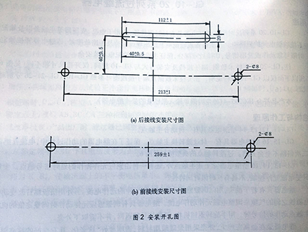 gl-15、25反時(shí)限過流繼電器安裝開孔圖 gl-15、25反時(shí)限過流繼電器安裝開孔圖