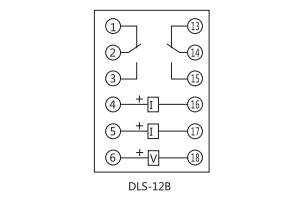 DLS-12B接線圖 DLS-12B接線圖