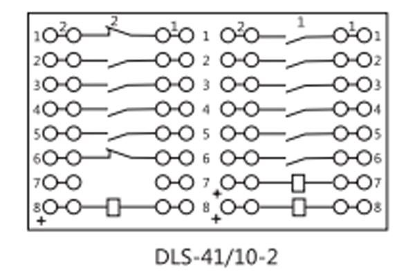 DLS-41/10-2 接線圖 DLS-41/10-2 接線圖