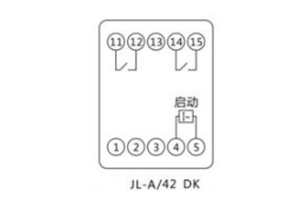 JL-A-42DK內(nèi)部接線(xiàn)及外引端子圖 JL-A-42DK內(nèi)部接線(xiàn)及外引端子圖(正視圖)1.jpg
